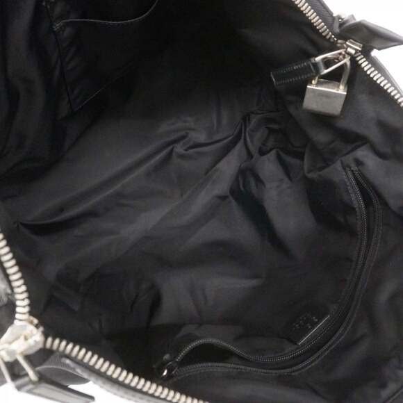 GUCCI Authentic Black Canvas Tote Bag - Picture 4 of 13